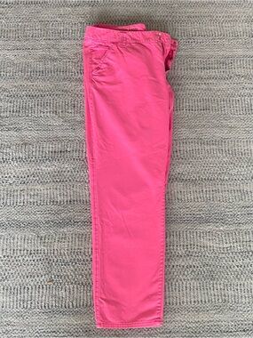 Women’s Bright Pink Jeans - Boyfriend Chino Straight Fit